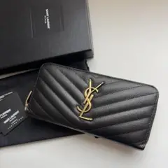 【美品】 Saint Laurentイブサンローランラウンドファスナー財布 楽天市場】【財布】YVES SAINT LAURENT イヴ サン ローラン イブ