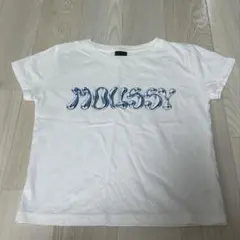 MOUSSY moussy 半袖Tシャツ ホワイト Fのサムネイル