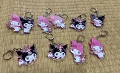 マイメロディ アクリルキーホルダー 9個セット