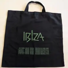 IBIZA エコバッグ トートバッグ ブラック　ノベルティのサムネイル