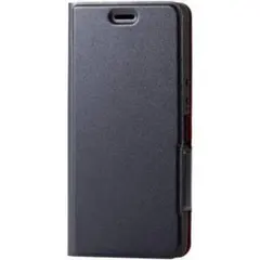 エレコム Xperia Ace SO-02L用 レザーケース カバー 手帳型
