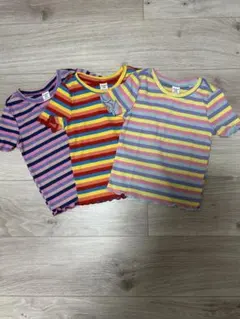 SHEIN ベビー 半袖Tシャツ 3枚セット 95cm/2-3Yのサムネイル