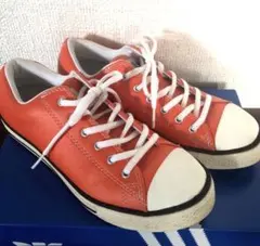 《美品おすすめ》CONVERSE ALL STAR オレンジ　ゴルフシューズ