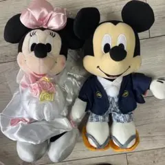 ミッキーミニー　ウエディング　ぬいぐるみ