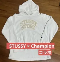 希少　STUSSY × Champion REVERSE WEAVE