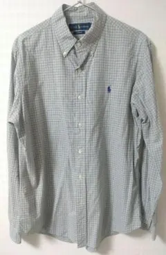 Ralph Lauren チェック柄 長袖ボタンダウンシャツ