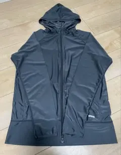 ダークグレー フード付きラッシュガード