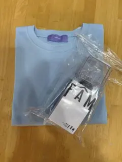 timelesz FAMペンライト　水色スエットセットで