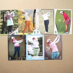 サイ ペイイン JLPGA女子ゴルフレギュラーカードコンプリート6種セット