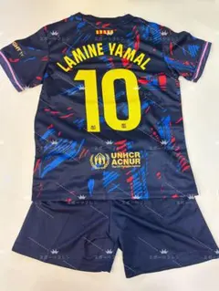 160cm子供サッカーユニフォーム LAMINE YAMAL 10番 上下セット