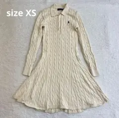 Polo Ralph Lauren ケーブルニットワンピース XS