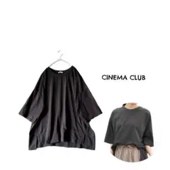 CINEMA CLUB/シネマクラブ ハニさら きれいめゆるTシャツ L