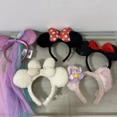 ディズニー カチューシャ 5点セットのサムネイル