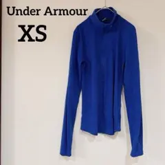 美品✨️Under Armour【XS】 Heat Gear 長袖Tシャツ 青