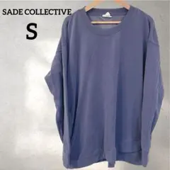 美品✨SADE COLLECTIVE【S】オーバーサイズ トレーナー ブルー