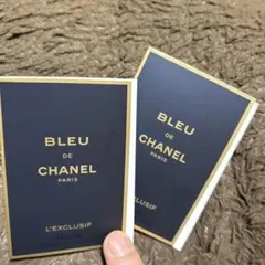 CHANELブルードゥシャネルレゼクスクルジフパルファム　ヴァポリザター2個