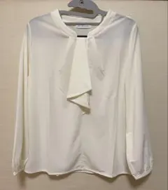 【新品】green label relaxing ボウタイ ギャザーブラウス