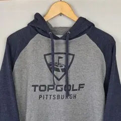 Topgolf PITTSBURGH スウェット パーカー 海外古着 裏起毛
