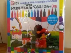 サクラ 小学生専用 色鉛筆 12色+3色のサムネイル