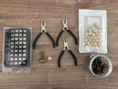 ナスカン　カービング打刻印　レザー　ハンドメイド