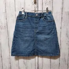 UNIQLO 150cm 子供服 デニム スカート