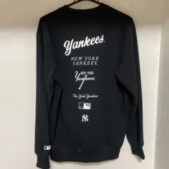 新品　MLB ヤンキース バックロゴ トレーナー LLサイズ