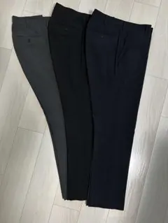 UNIQLO 感動パンツ3色セット メンズ ウエスト82×レングス76