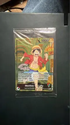 ワンピースカード パリ グレヴァン美術館 ルフィ リーダー - メルカリ