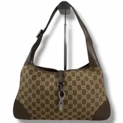 美品 GUCCI グッチ ジャッキー GG ハンドバッグ ロゴ Y2K 4057