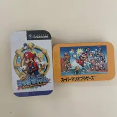 即購入◎任天堂ショップ マリオ タブレット缶 2個セット