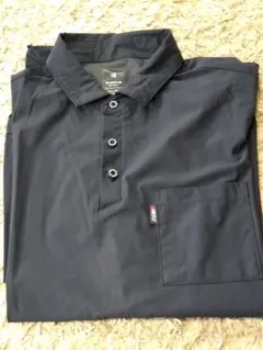 BURTLE WORK WEAR ネイビー ポロシャツ Lサイズ