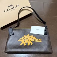 COACH レザーショルダーバッグ