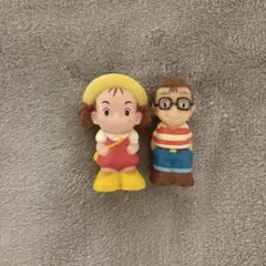 ジブリ トトロ メイ 魔女の宅急便 トンボ フィギュア 指人形 2体セット