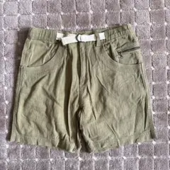 NEAT ニート グルカショーツ ハーフパンツ リネンシャンブレー