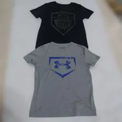 アンダーアーマー UNDER ARMOUR 半袖Tシャツ YSM【２枚】キッズのサムネイル