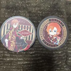 文豪ストレイドッグス アニメイトカフェ カジノ 缶バッジ 中原中也