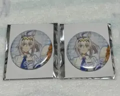 アニメウマ娘シンデレラグレイ　コラボカフェ　オグリキャップ缶バッジ　2点