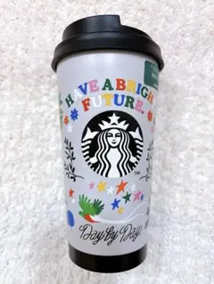 【未使用】スターバックスリサイクルステンレスToGoロゴタンブラー　グレー