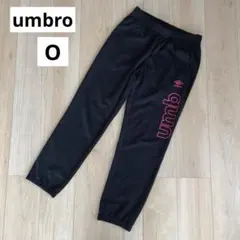 アンブロ レディース ジャージパンツ ビッグロゴ 黒 O スポーツ