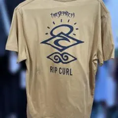 RIP CURL Tシャツ ベージュ THE SEARCH