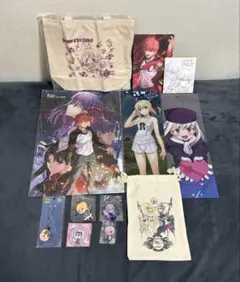 Fate20周年HFコンサート 缶バッジ セイバー 遠坂凛 間桐桜 箔押し