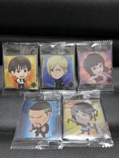 呪術廻戦 ウエハースシール 5人セット (灰原ver)