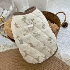 ガーゼ キルティング Ｄカンフック付　Ｍ　犬服猫服