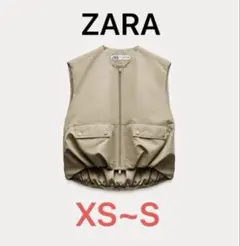 ZARA ザラ　ZWコレクション オーバーサイズボリュームベスト