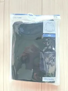 GU baby カンタンT(長袖) 90cm デニムポケット