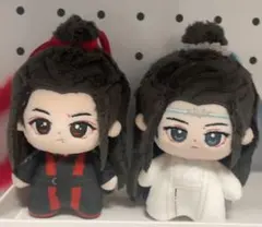 魔道祖師 KAZE ハンドパペット ぬいぐるみ 藍忘機 魏無羨 忘羡 手人形
