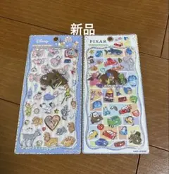 新品　プチドロップステッカー　ディズニー　ピクサー　ダンボ　カーズ
