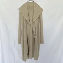 Loungedress ロングカーディガン フリー ベージュ ガウン 羽織 春秋のサムネイル
