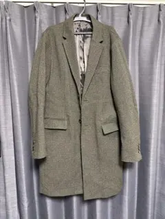 JOURNAL STANDARD チェスターコート グレー系 チェック柄