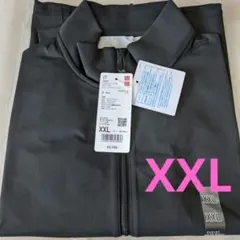 【ユニクロ】ウルトラストレッチエアリズムフルジップジャケット 　XXL　ブラック